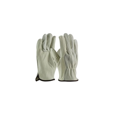 Pip TOP GRAIN COWHIDE DRIVERS, REG GRD, SPLT BK, KEVLAR STITCH, PK 120 68-162SB/XL